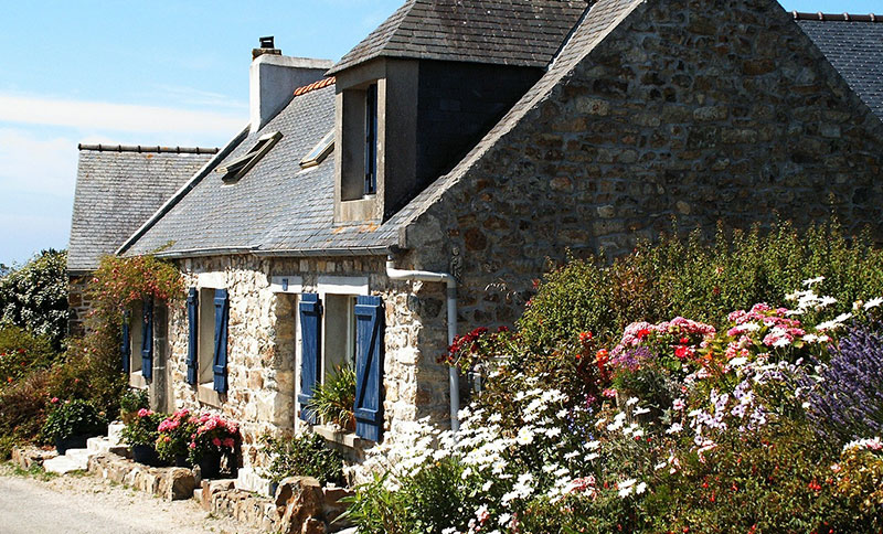 Résidence secondaire maison à la campagne en Bretagne