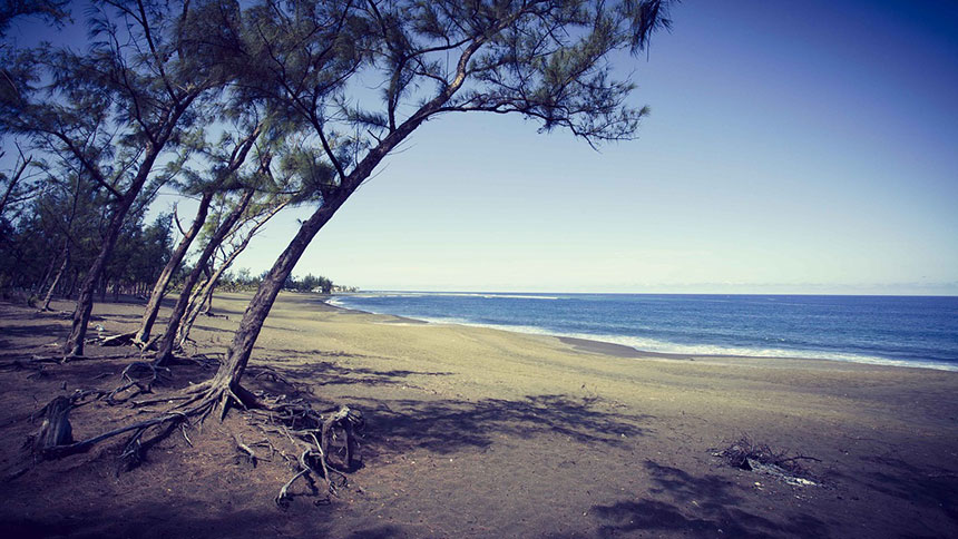 Plage île de La Réunion