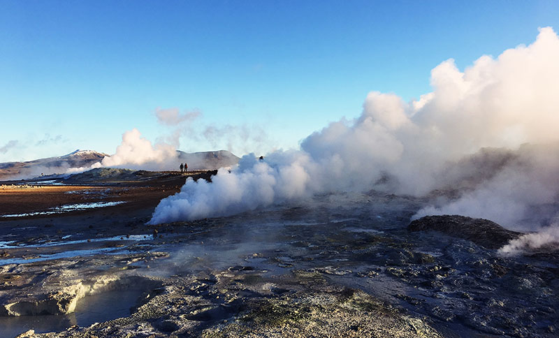 Geyser en Islande