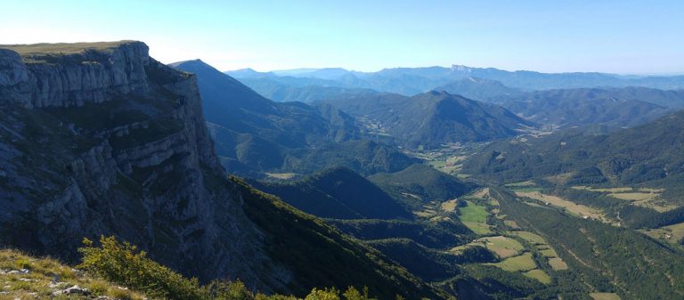 massif du Vercors, paysage de montagne