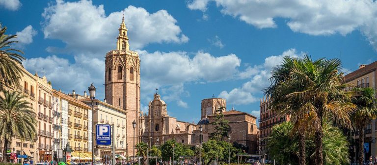 Ville de Valence en Espagne