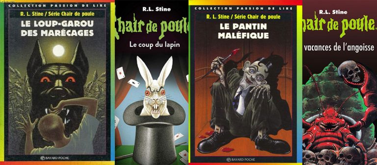 Couvertures de livres Chair de poule
