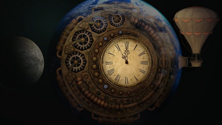 horloge, planet et escape game