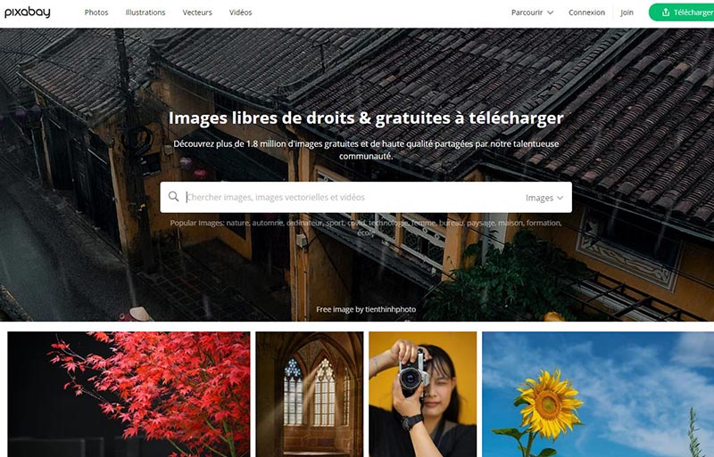 Pixabay, photos gratuites et libres de droits