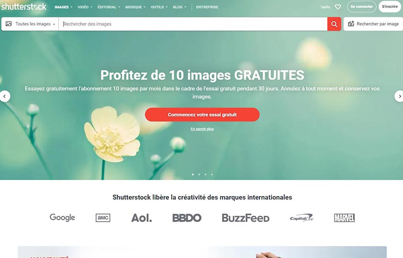 Shutterstock des millions de photos libres de droits pas cher