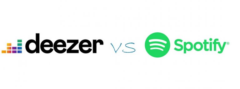 Comparaison Deezer ou Spotify streaming musical