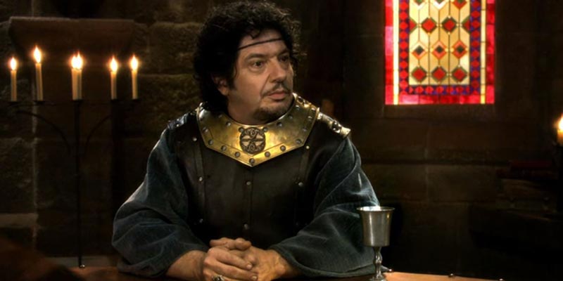 le seigneur Léodagan dans la série TV