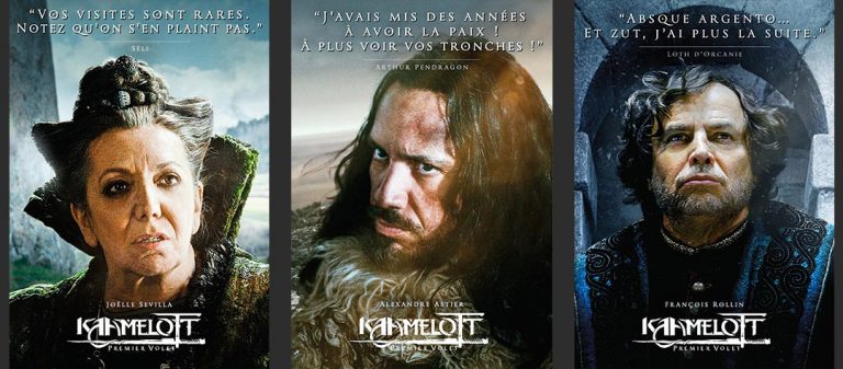 20 affiches du film Kaamelott d'Alexandre Astier