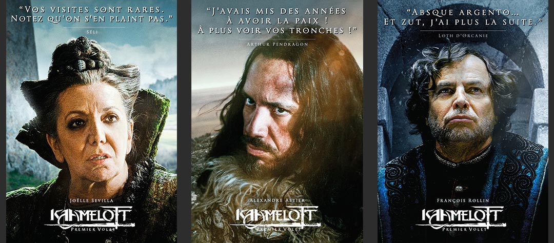 20 affiches du film Kaamelott d'Alexandre Astier