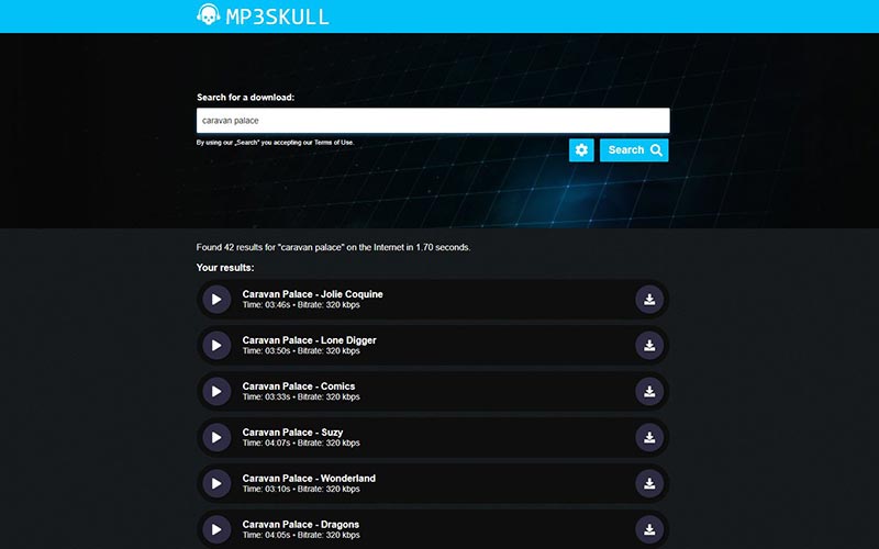 MP3Skull télécharger musique gratuit
