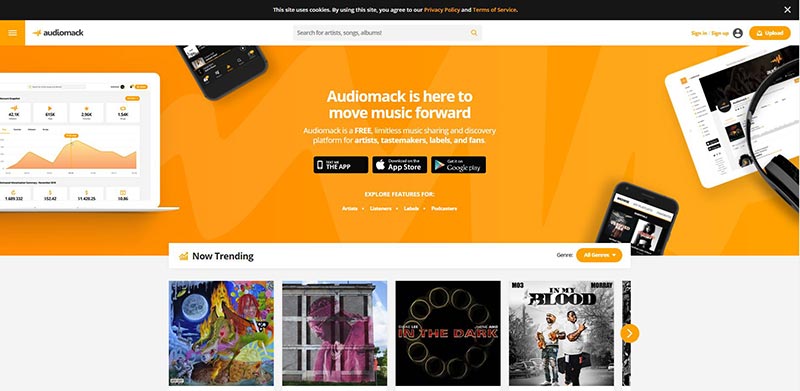 Audiomack écouter et télécharger musique gratuitement