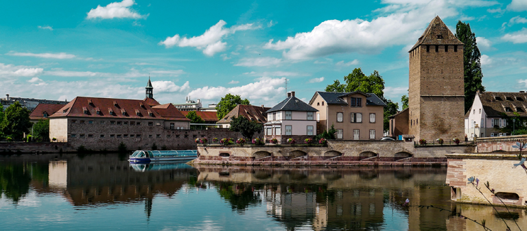 Les ponts couverts à Strasbourg