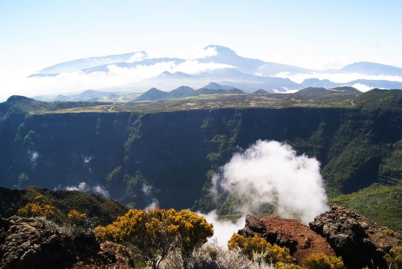 Randonnée sur l'île de La Réunion