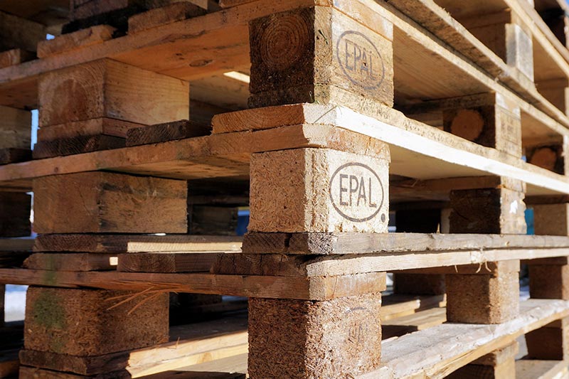 Palettes Européennes EPAL pour meubles en bois