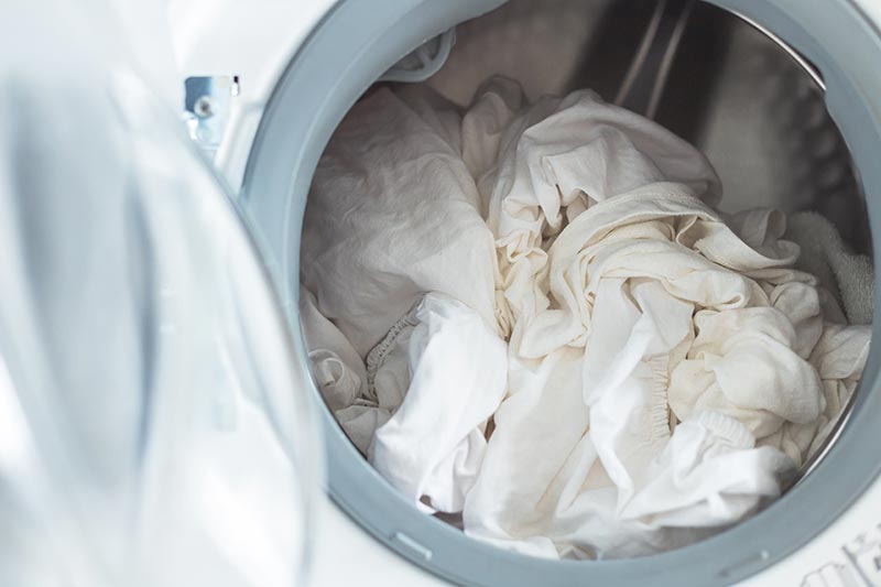 laver les draps en machine à 60°C ou 90°C