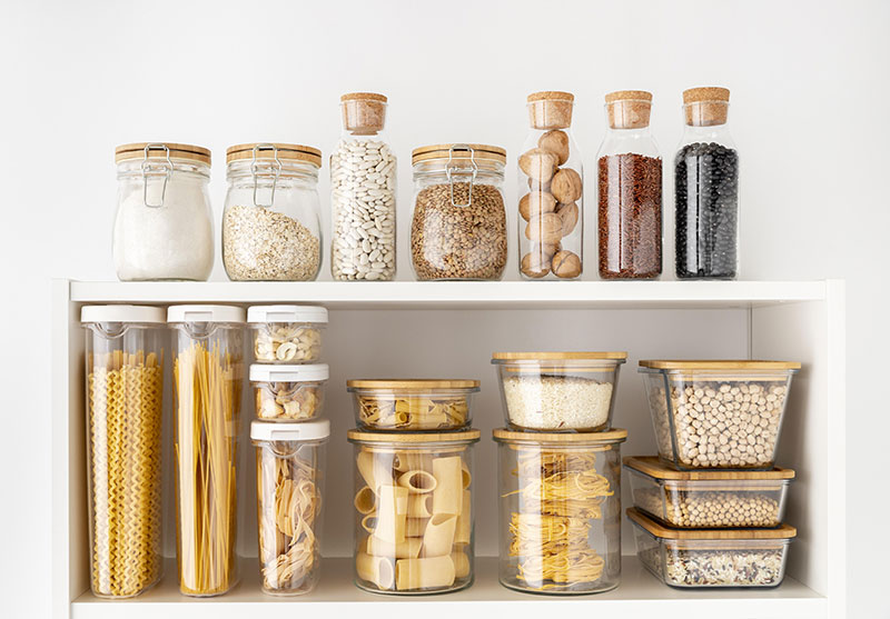 stocker des aliments achetés en vrac